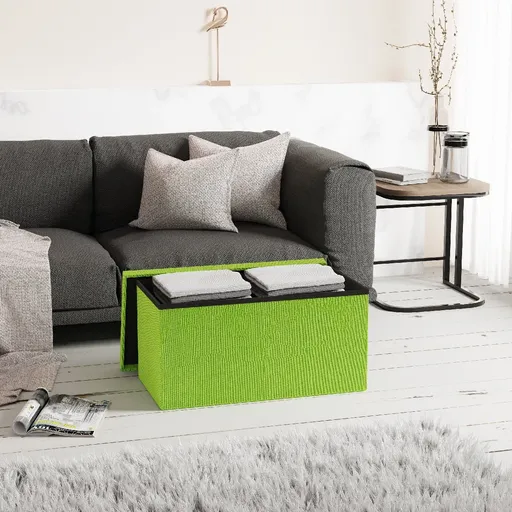 VCM Skládací lavice "Boxas", Zelená