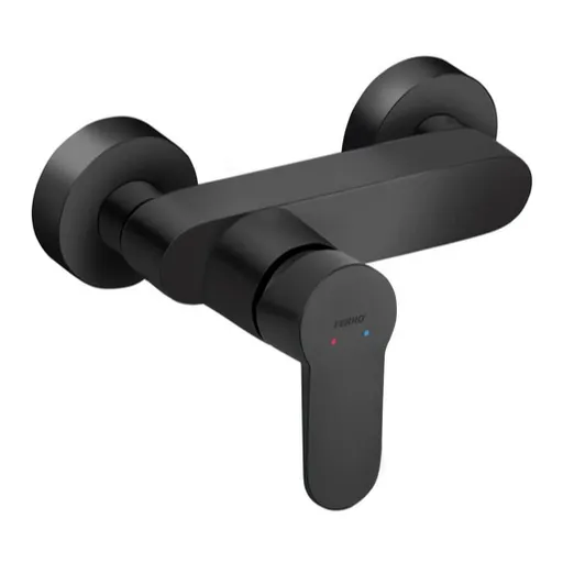 Sprchová batéria Novaservis Ferro Nostris bez sprchového setu 150 mm čierna BNS7BL