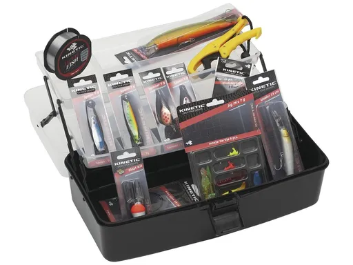 Kinetic set nástrah a príslušenstvo tackle box big kit freshwater