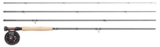 Greys muškársky set fín euro nymph fly combo prút 11 ft navijak 3/4 šnúra euro 3w