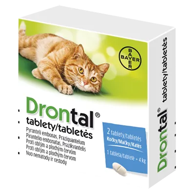 Drontal Cat tablety 2 tbl