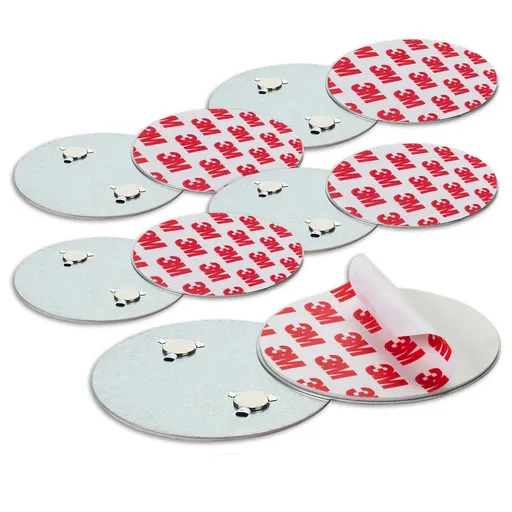 SHD by oneConcept Magnetic mount, Magnetický držiak pre detektory dymu, od Ø 7 cm samolepiaci,