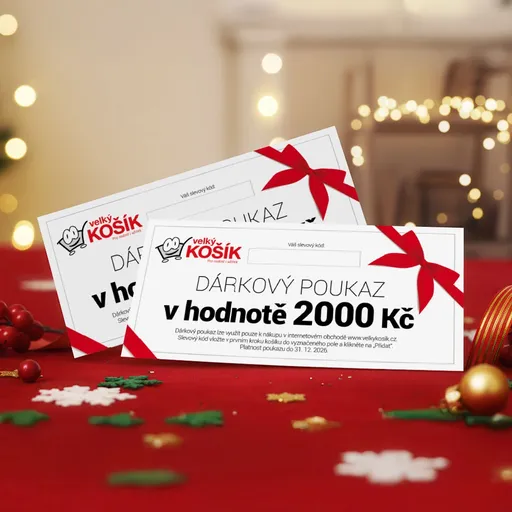 Dárkový poukaz 2000 Kč