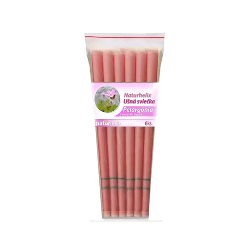 NaturheliX® Ušné sviečky PELARGÓNIA (set6)