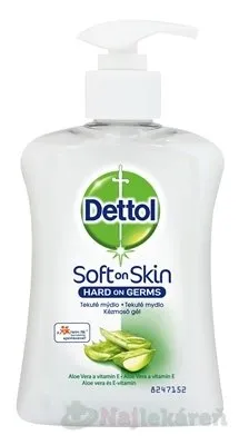 Dettol Moisturise Aloe vera tekuté mydlo dávkovač 250 ml