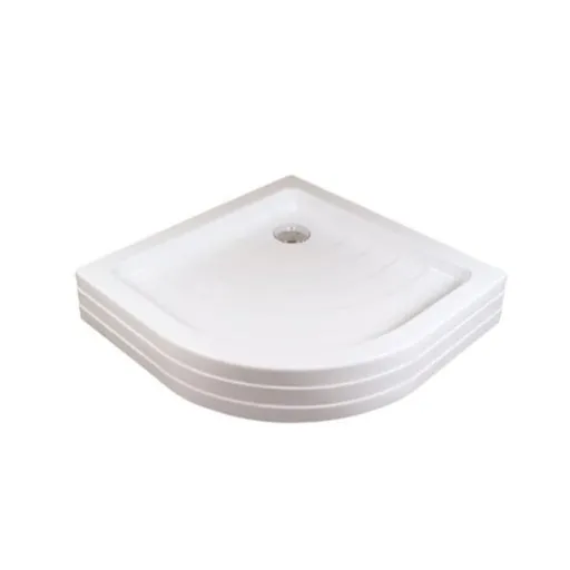 Ravak Ronda sprchová vanička štvrťkruhová 80x80 cm akrylát a204001120 RO80PUR0