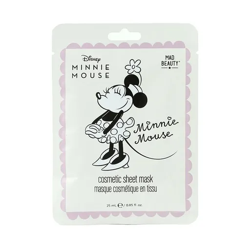 MAD BEAUTY Minnie bow magic hydratačná textilná maska ​​na tvár 25 ml
