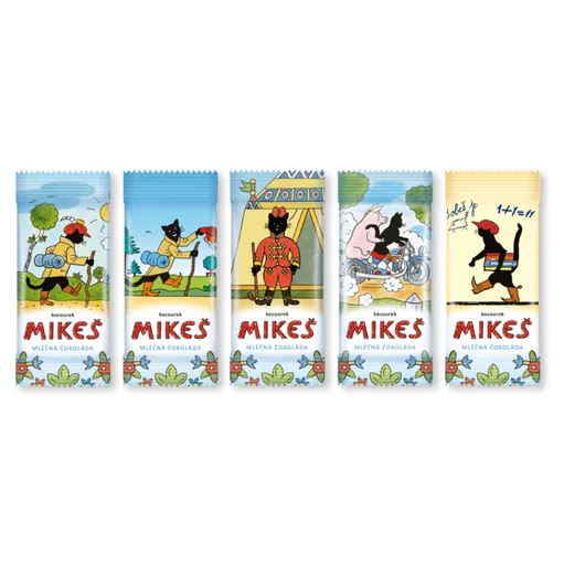 CARLA Mliečna čokoláda KOCOUR MIKEŠ 20 g