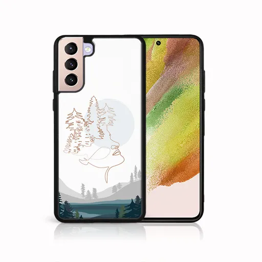 MY ART Ochranný kryt pre Samsung Galaxy S22 5G LAKE (192)