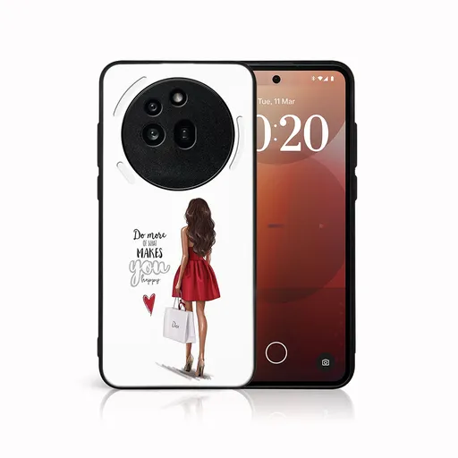MY ART Ochranný kryt pre Nothing Phone (3a) Pro RED DRESS (137)