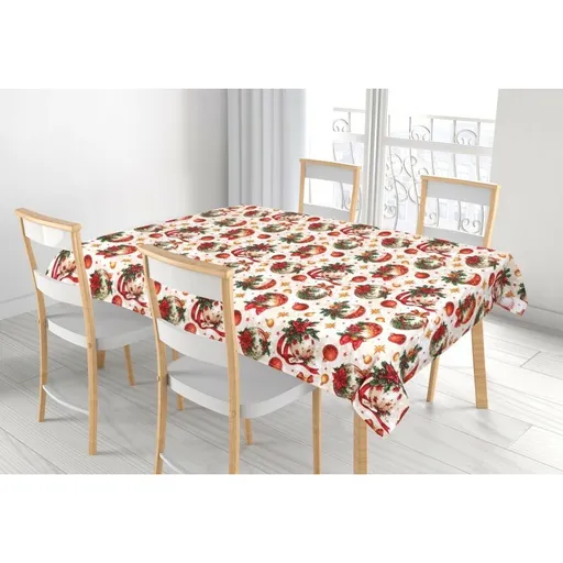 Bellatex Obrus ​​Vianočné ozdoby, 120 x 140 cm, 120 x 140 cm