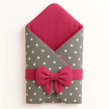 BabyTýpka zavinovačka – Stars Fuksia (8594201221033)