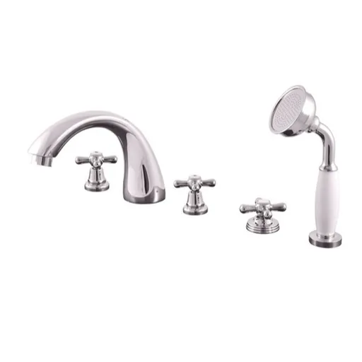 Vaňová batéria RAV Slezák MORAVA so sprchovacím setom chróm MK169.0P