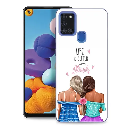 MY ART Ochranný kryt Samsung Galaxy A21s FRIENDS (060)
