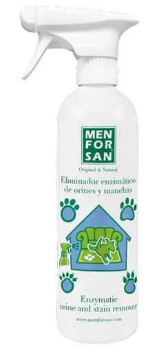 MEN FOR SAN enzymatický odstraňovač moču, pachu a škvŕn 500ml