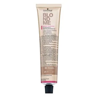 Schwarzkopf Professional BlondMe Bond Enforcing Blonde Toning tónovací farebný krém pre svetlé vlasy Milk Chocolate 60 ml