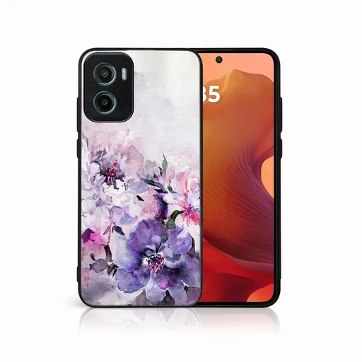 MY ART Ochranný kryt pre Motorola Moto G05 / Moto E15 PEONIES (156)