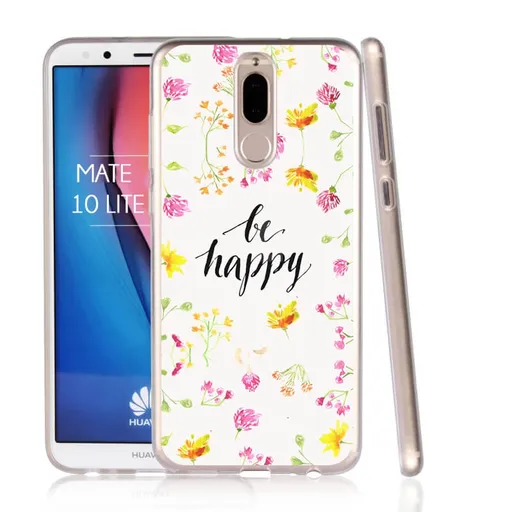 PROTEMIO MY ART obal Huawei Mate 10 Lite BE HAPPY (019)