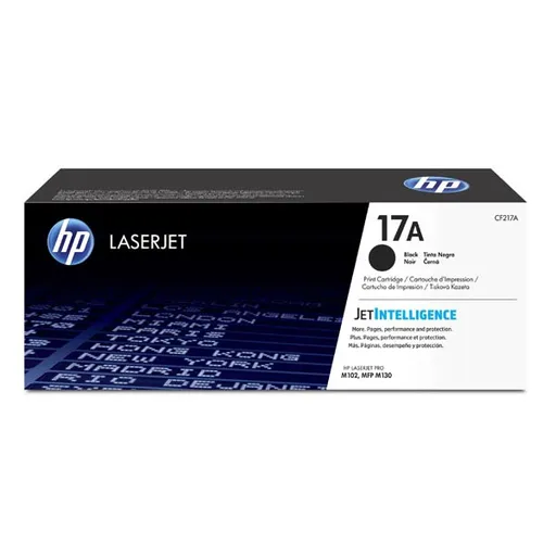 HP CF217A - originálny toner HP 17A, čierny, 1600 strán