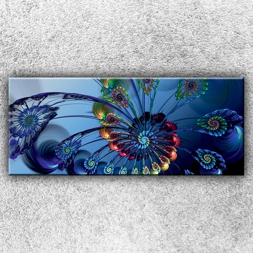 Foto na plátno Farebná abstrakcia 1 120x50 cm