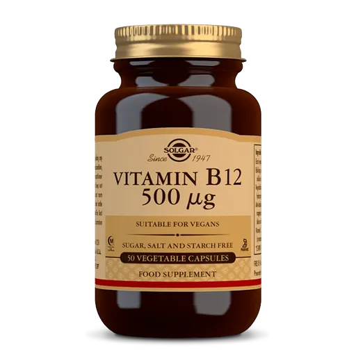 Solgar Vitamin B12 500µg 50 kapsúl