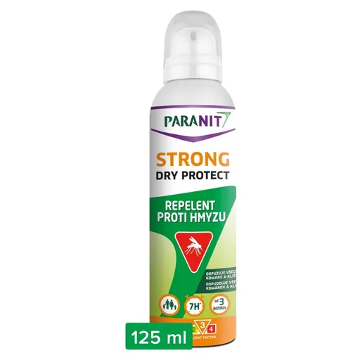 PARANIT Strong Dry Protect Repelent proti hmyzu 125 ml