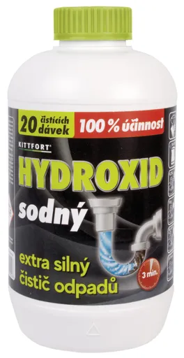 KITTFORT - Hydroxid sodný 1 kg