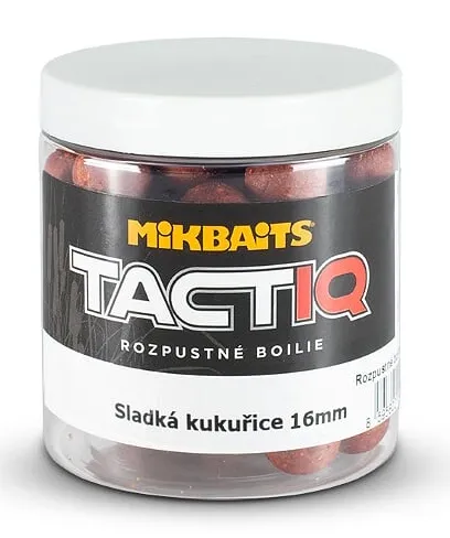Mikbaits rozpustné boilies tactiq sladká kukurica 250 ml - 16 mm