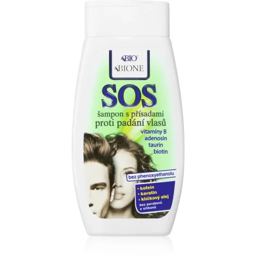 Bione Cosmetics SOS šampón proti rednutiu a vypadávaniu vlasov 260 ml