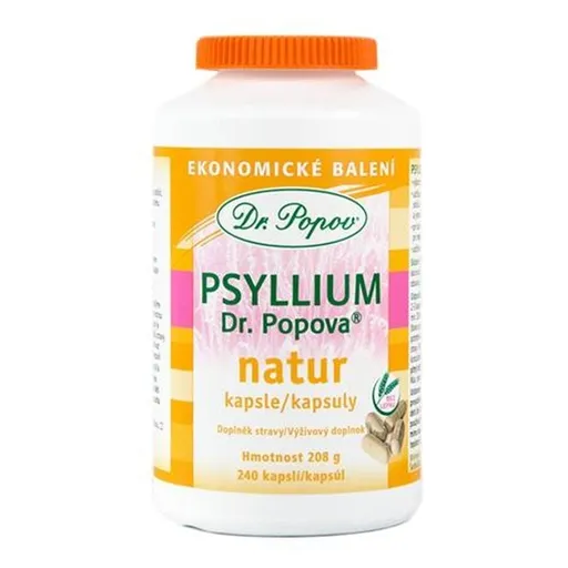 DR.POPOV Psyllium 240 kapsúl