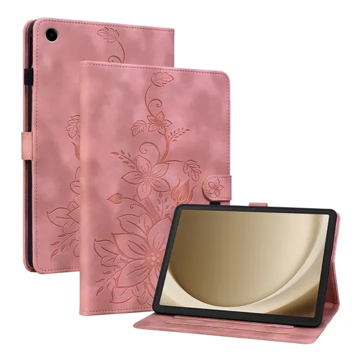 ART LILY Zaklápacie puzdro pre Samsung Galaxy Tab A11+ ružové