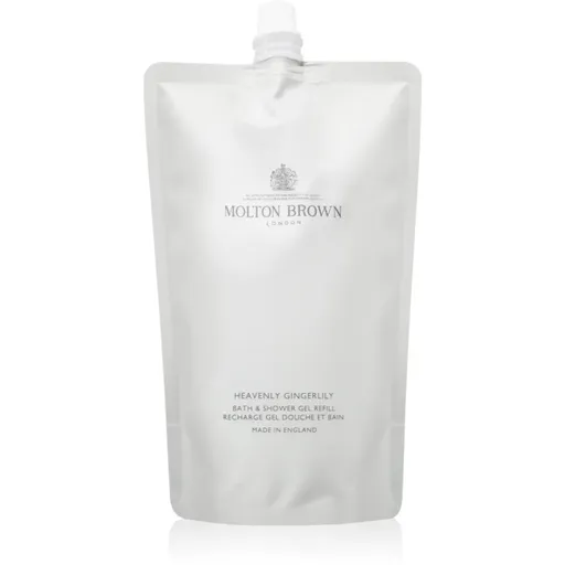 Molton Brown Heavenly Gingerlily sprchový a kúpeľový gél náhradná náplň 400 ml