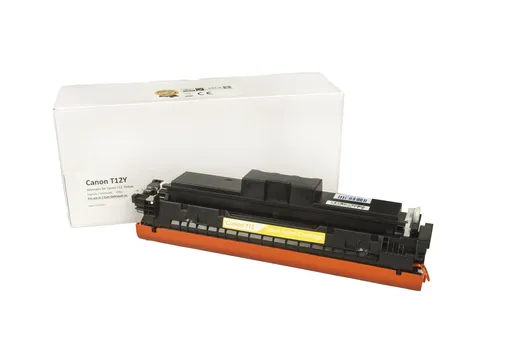 Kompatibilná tonerová náplň 5095C006, T12 Y, OEM CHIP, 5300 listov pre tlačiarne Canon, žltá