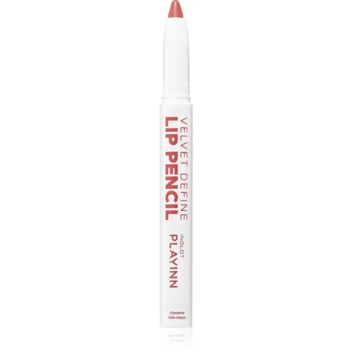 Inglot PlayInn Velvet Define Lip Pencil intenzívna ceruzka na pery odtieň BLUSHING ESPRESSO 64 1.6 g
