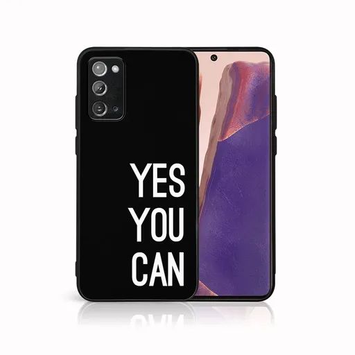 MY ART Ochranný obal pre Samsung Galaxy Note 20 YOU CAN (171)