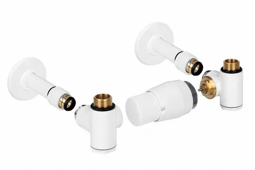 HOPA - INTER-SET, rohový ventil (Z8) - Farba - Biela, Variant - Pravá RDINTERSETRW