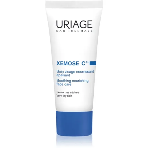 Uriage Xemose C8+ Soothing Nourishing Face Care upokojujúci a vyživujúci krém pre suchú až atopickú pleť 40 ml