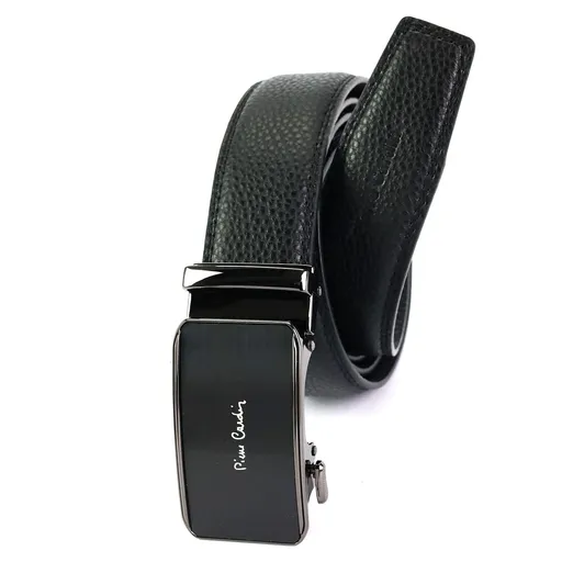 Pánsky kožený opasok s automatickou prackou Pierre Cardin