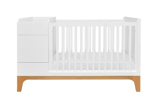 ArtBel Detská rastúca postieľka UP! | biela 70 x 120 cm