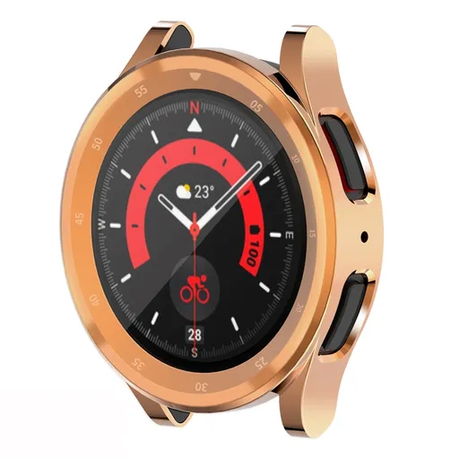 TPU FULL COVER Kryt pre Samsung Galaxy Watch5 Pro 45mm ROSE GOLD