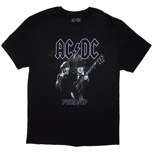 AC/DC tričko PWRD-UP B&W Photo Čierna XL