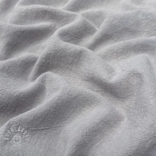 Ľan predpraný STONEWASHED PREMIUM light grey