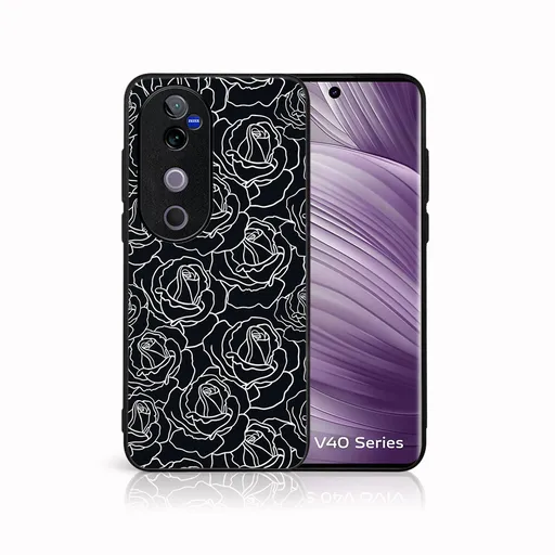 MY ART Ochranný kryt pre Vivo V40 5G ROSES (172)