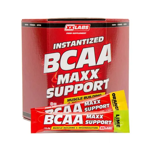 GOLD MAXX BCAA Maxx Support príchuť pomaranč - limetka 620 g