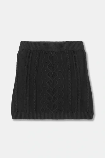 Detská sukňa s prímesou vlny United Colors of Benetton