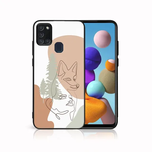 MY ART Ochranný obal pre Samsung Galaxy A21s FOX (191)