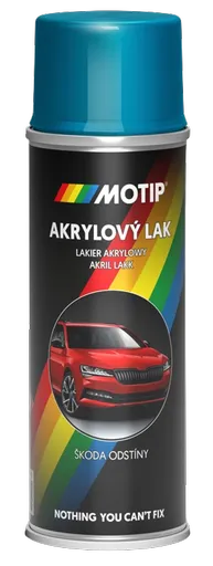 AUTOSPREJ ŠKODA - Metalíza na auto v spreji AC9431 - modrá mystery 0,2 L