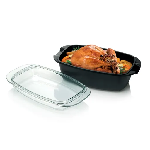 Pekáč s poklopom PREMIUM 39 x 22 cm