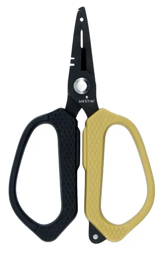 Westin nožnice braid scissor & splitring plier black sand