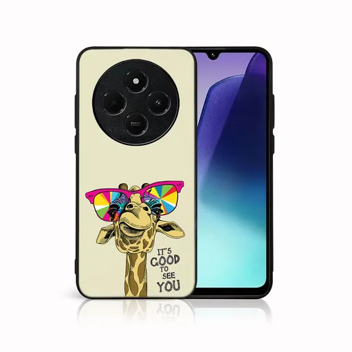 MY ART Ochranný kryt pre Xiaomi Redmi 14C / Poco C75 GIRAFFE (180)